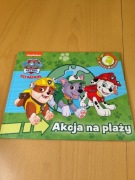 Książka Psi Patrol Akcja na plaży UŻYWNA
