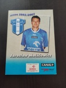Fan karta/bilet Wisła Płock Jarosław Maćkiewicz