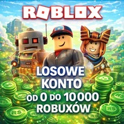 KONTO ROBLOX 0 - 10k ROBUX Z WERYFIKACJĄ WIEKU