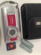 Aparat cyfrowy CANON A470 PowerShot vintage retro y2k 7mpx na baterie CCD