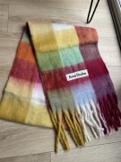 Szal ACNE Studios nowy kolorowa krata okazja!!
