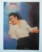 Michael Jackson  (plakat A4 z czasopisma BRAVO)