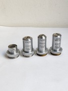 Zestaw obiektywów PZO do mikroskopu 