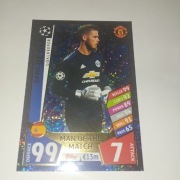 Match Attax Champions League 17/18 - 405 - David De Gea - Man of the Match