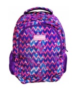 PLECAK SZKOLNY HEAD 3 KOMORY GEOMETRY PINK