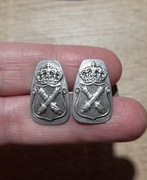 Kolekcjonerskie srebrne spinki do mankietów IMAGO ARTIS PRL 