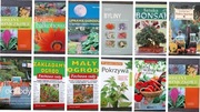 Zestaw 11. książek o tematyce ogrodniczej.