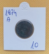 2 Fenigi 1874r. A, Niemcy