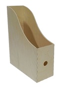 Segragot drewniany + 4 pudełka na CD