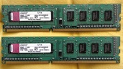 RAM DDR3 Kingston 2 GB 1333 sztuki 2