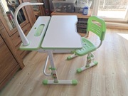 Biurko dziecięce regulowane + Krzesełko 