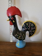 Portugalski kogucik. drewno, ręcznie malowany, stan bardzo dobry