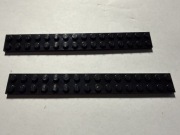 LEGO PŁYTKA PŁASKA 2x16 CZARNA 2445 1 szt.