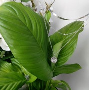 Negocjuj !! POTRÓJNY ŁAŃCUSZEK NASZYJNIK Z ZAWIESZKĄ SREBRNY