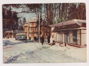 Iwonicz  autobus Jelcz Kiosk RUCH Neony 1966r. l144