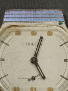 stary zegarek pobieda, radziecki mechaniczny marki Pobeda vintage cccp