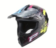 Pełnotwarzowy Kask dla Dorosłych - Całoroczny, Idealny na rower, motor 