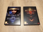 Diablo III + StarCraft II Wydania Premierowe Windows PC PL Unikat