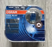 Żarówki H4 OSRAM Cool Blue Boost Hyper Blue 5500K 12V 100/90W | Komplet