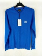 swetr męski Versace kobalt r.S