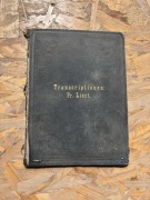 Zabytkowe transkrypcje Franca Liszta 1918 Wiedeń