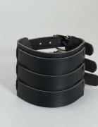 BRANSOLETKA MĘSKA TRZY PASKI