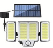 Lampa solarna , uliczna , czujnik ruchu i zmierzchu 