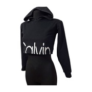 *III KRÓTKA BLUZA Z KAPTUREM CALVIN KLEIN JEANS S 