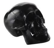 Czarna Czaszka , Figurka Ozdoba do Dekoracji Domu i Biura Halloween NOWA