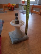 Lampka Alabaster zabytkowa