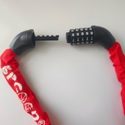 Rower Motocykl Łańcuchowy zamek szyfrowy