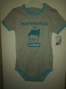 Body "Przystojniak po tatusiu" rozmiar 80