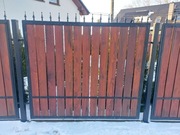 Pole przęsło brama ogrodzeniowe spawalnicze 