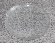 Zestaw 12 płytkich talerzy w kształcie liścia