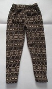 Legginsy getry leginsy ocieplane futerkiem 116