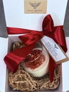 ŚWIECA SOJOWA PREZENT WALENTYNKI ELEGANCKA EASY BRAND 