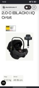 Fotelik samochodowy avionaut Pixel pro 2.0 c + baza ISOFIX IQ orbit
