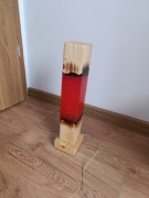 Lampka drewniana DIY