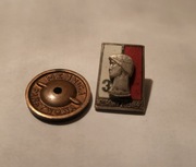 Odznaka Wzorowy Żołnierz 3 wz.68 miniaturka PRL LWP