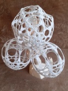 BOMBKI SZYDEŁKOWE RĘCZNIE ROBIONE 3 szt (10) 