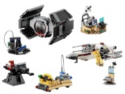 LEGO STAR WARS 75421 Myśliwiec TIE i 75423 X-Wing