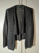 Czarna narzutka z błyszczącymi cekinami KappAhl roz.M