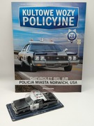 Model Policyjny CHEVROLET BEL AIR 1:43 DeAgostini Kultowe Wozy Policyjne 