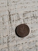 moneta 1 pfenning 1989 rok Niemcy