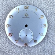 Tarcza do zegarka Certina 30.3mm vintage