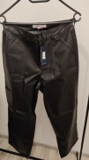 Spodnie Tommy jeans S skórzane