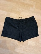 Spodenki z koronką czarną