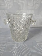 Szklane wiaderko cooler do lodu 