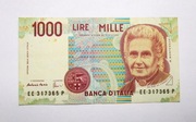 1000 Lirów 1990 r.  Italia
