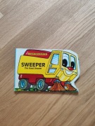 Sweeper, The road cleaner, książka w j. angielskim dla dzieci, vintage
